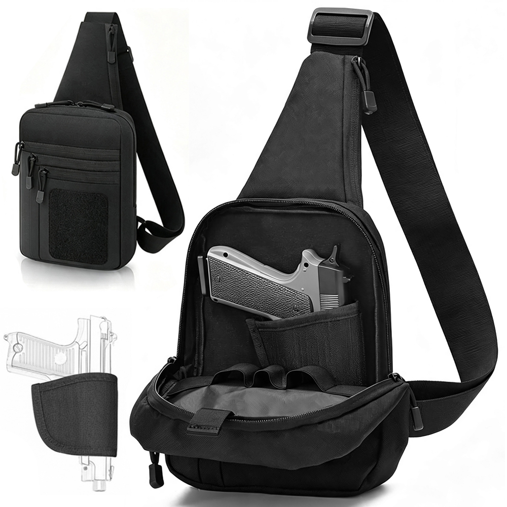 Concealed Carry Chest Gun Bag  - Edc Carry Pistols ulasan dan harga