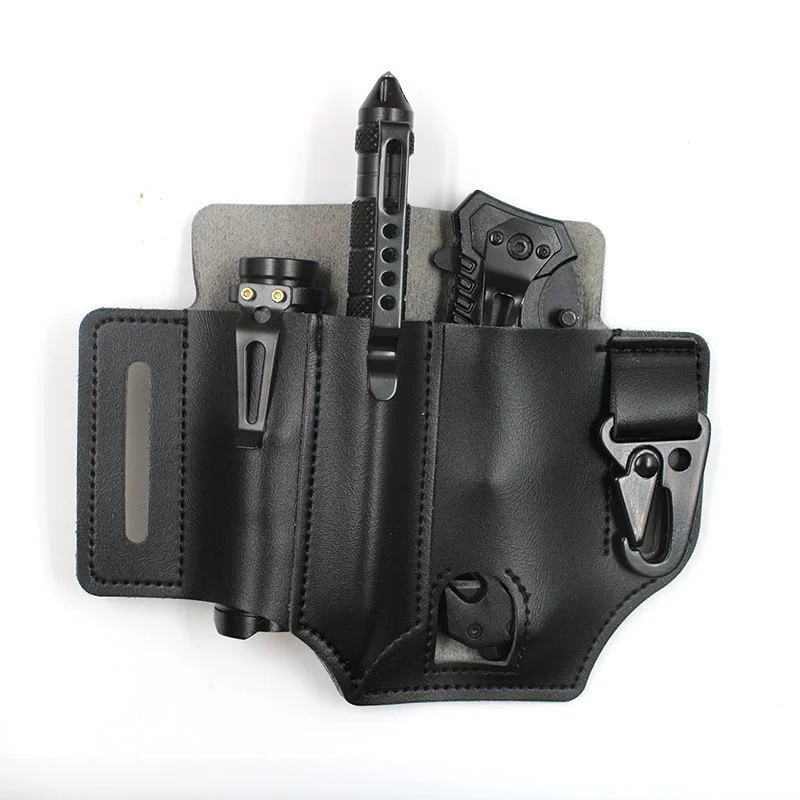 EDC PU Leather Tool Pouch Mult - Leather Edc. Carry Pouch ulasan dan harga