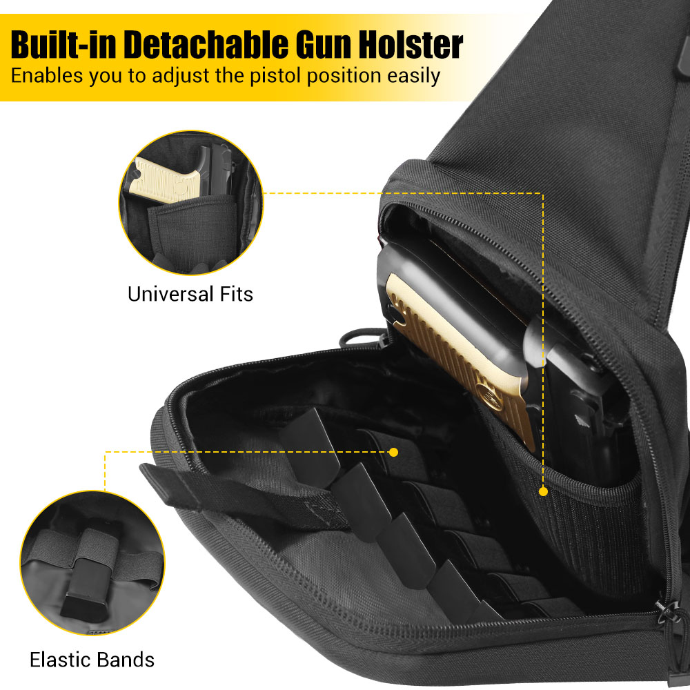 Tactical Pistol Gun Bag Concea - Edc Carry Pistols ulasan dan harga