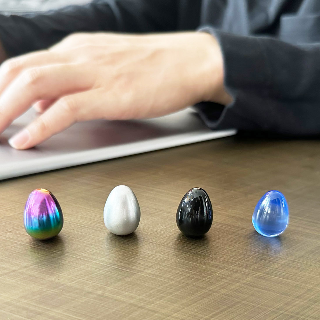 Thinking Egg Meditation Egg Fo - Fidget Spinner Bearing ulasan dan harga