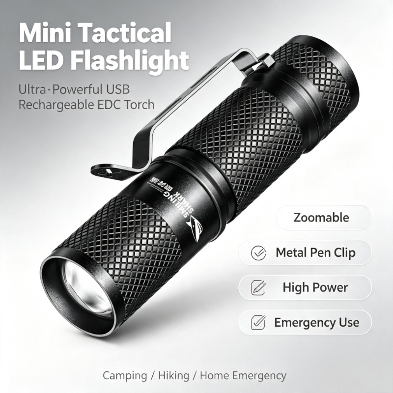 SMILING SHARK Ultra‑Powerful M - Edc (Every Day Carry ulasan dan harga
