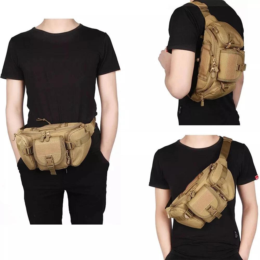 Tactical Fanny Pack for Men Co - Edc Carry Pistols ulasan dan harga