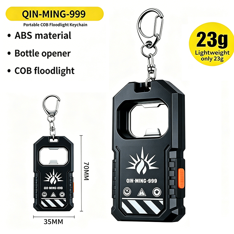 2Pcs Portable LED COB Keychain - Keychain Flashlight ulasan dan harga