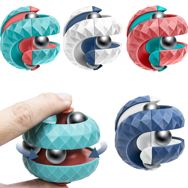 Decompression Orbit Ball Cube  - Fidget Spinner Bearing ulasan dan harga
