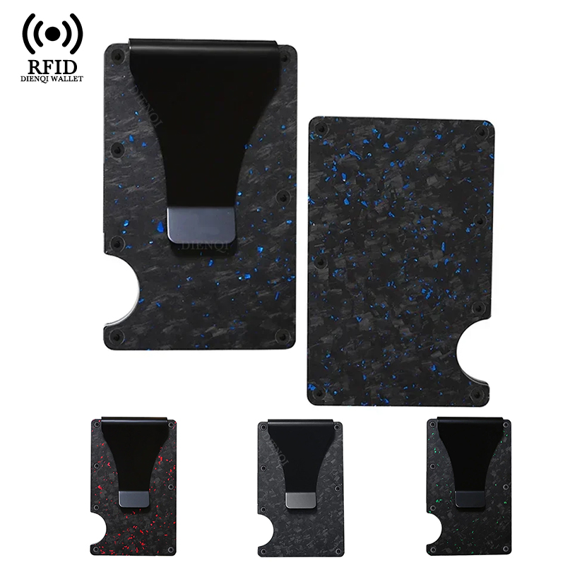 Men's RFID Blocking Wallet Met - Edc Carry Card ulasan dan harga