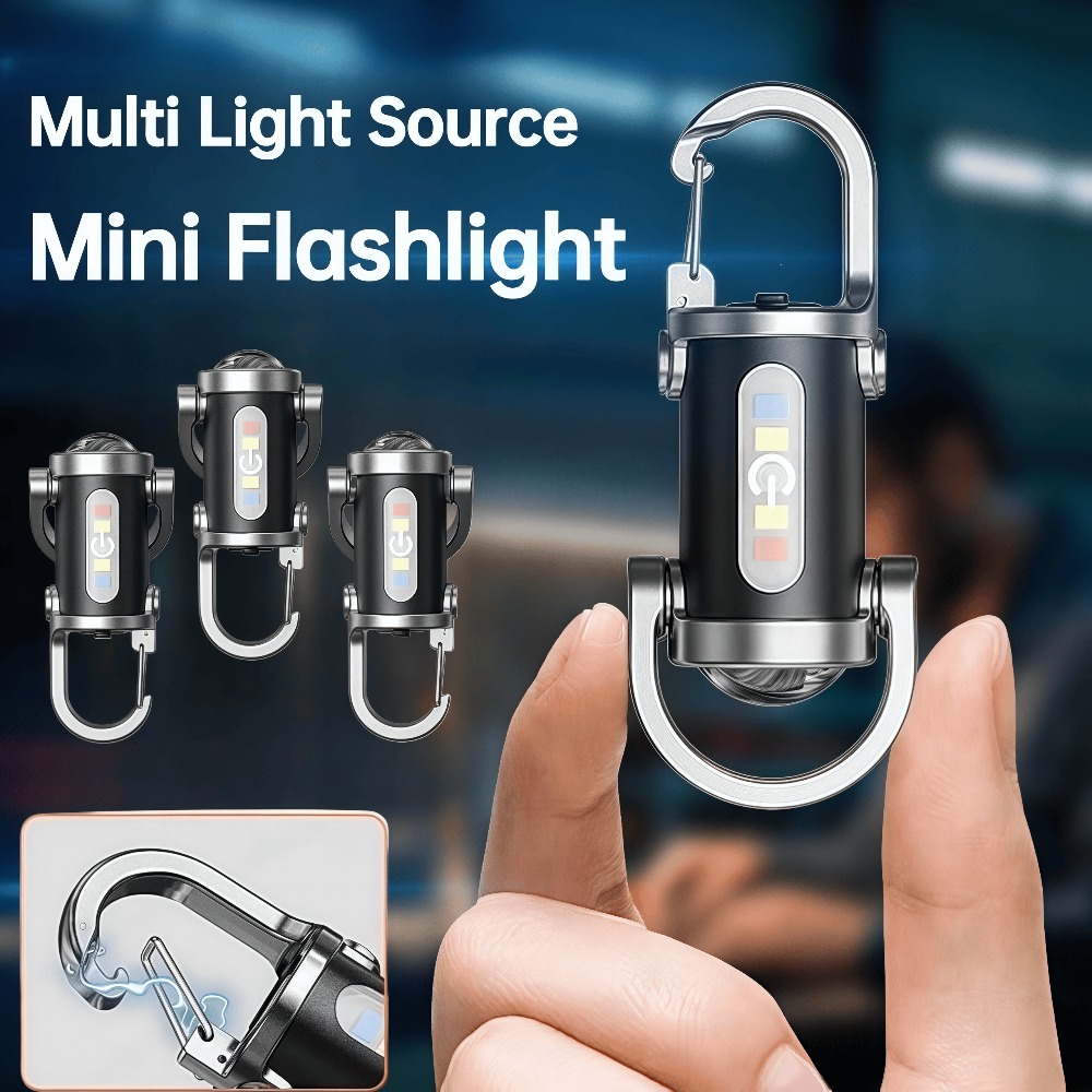 Portable Keychain Light Mini K - Keychain Flashlight ulasan dan harga