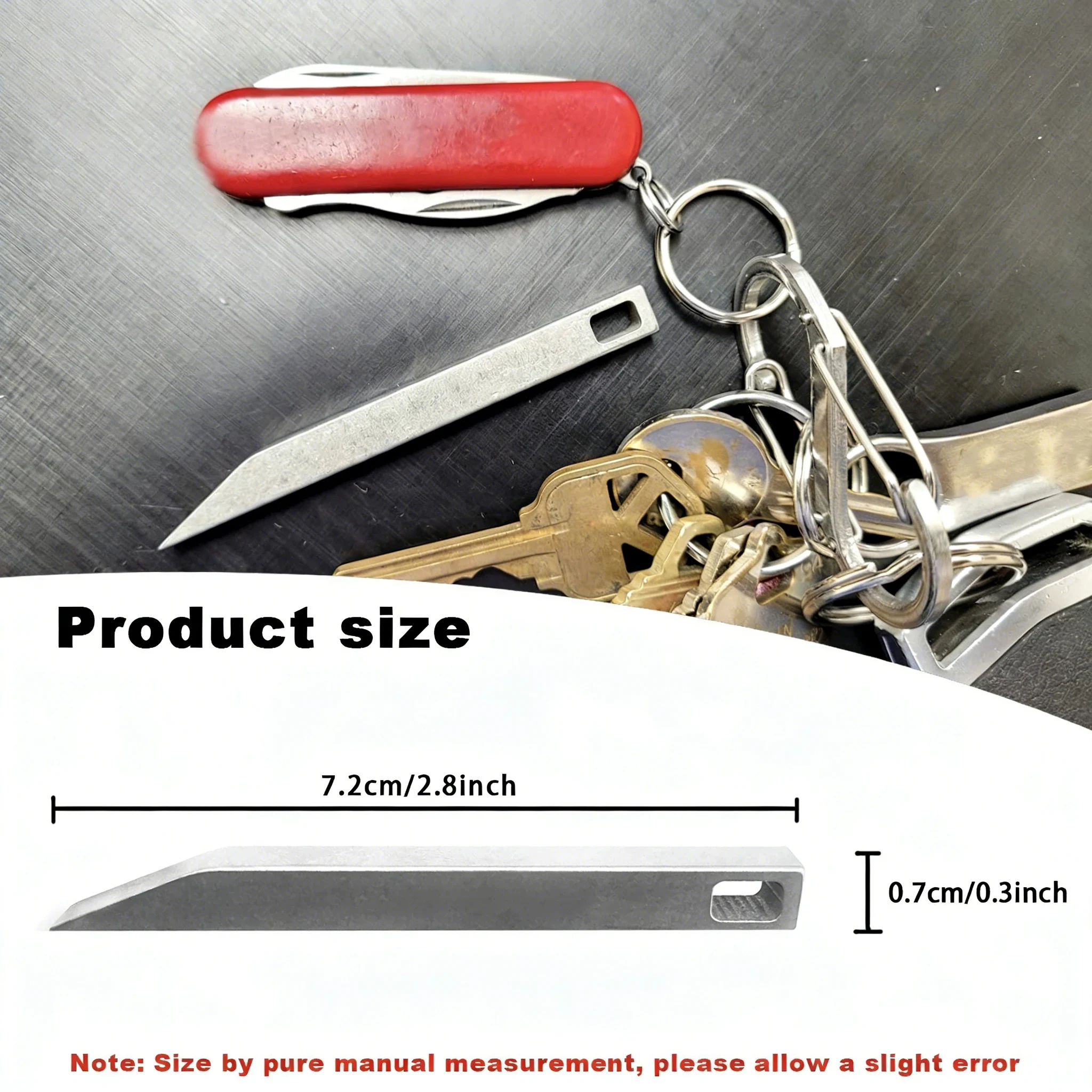 Heavy Duty Keychain Prybar EDC - Edc (Every Day Carry ulasan dan harga