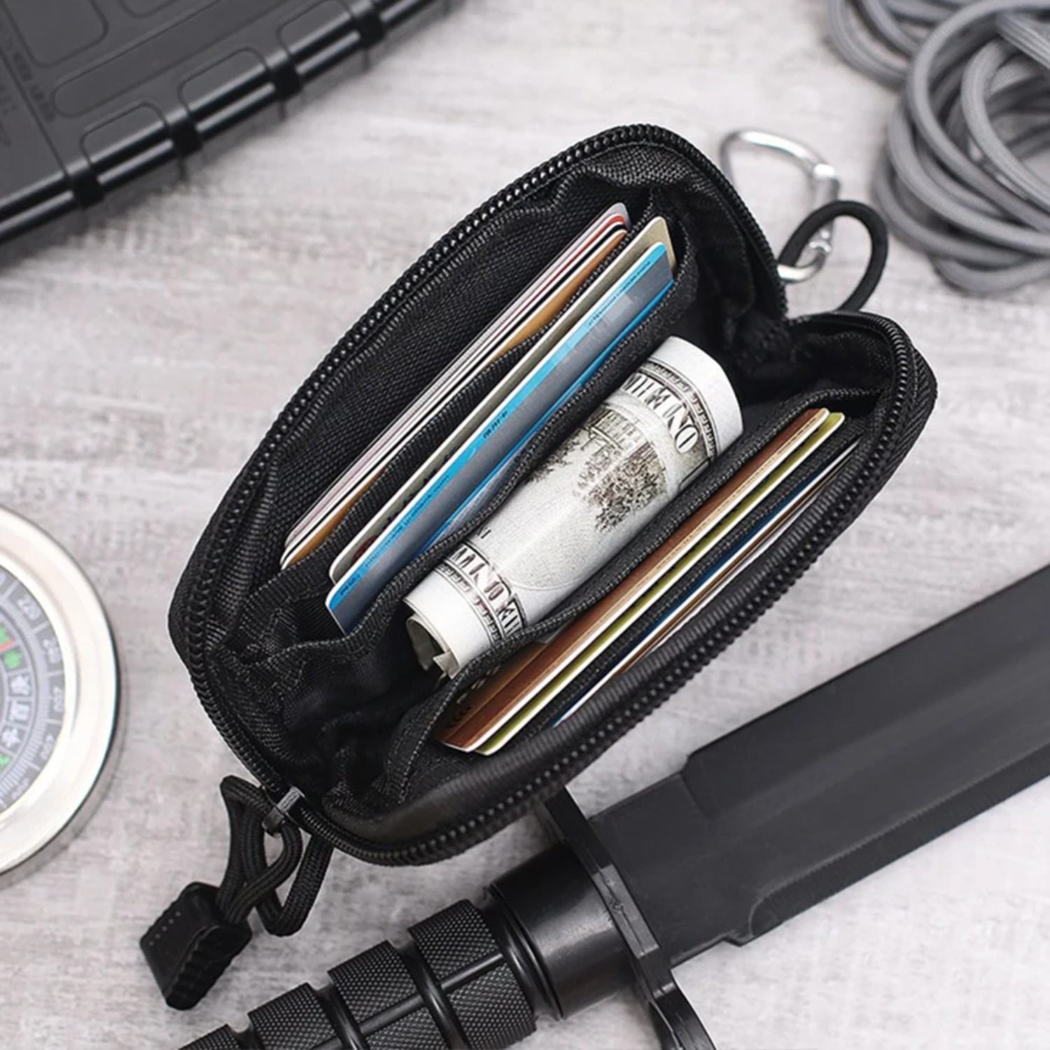 Multi-functional Outdoor Hikin - Edc Carry Card ulasan dan harga