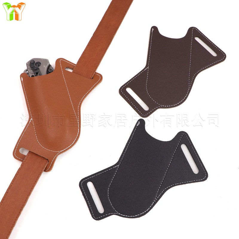 Leather Folding Knife Sheath,  - Leather Edc. Carry Pouch ulasan dan harga