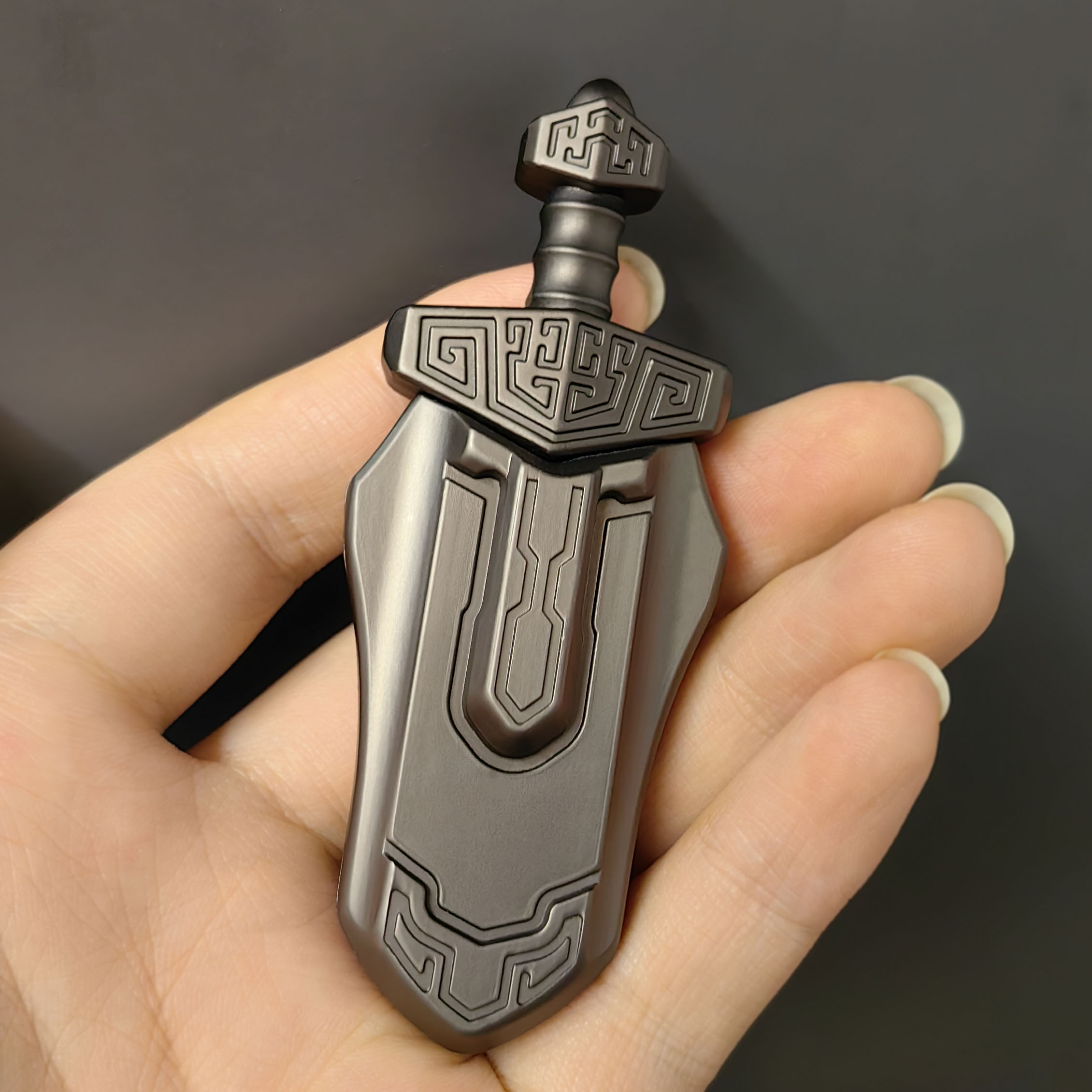 EDC Sword Decompression Toys F - Fidget Spinner Bearing ulasan dan harga