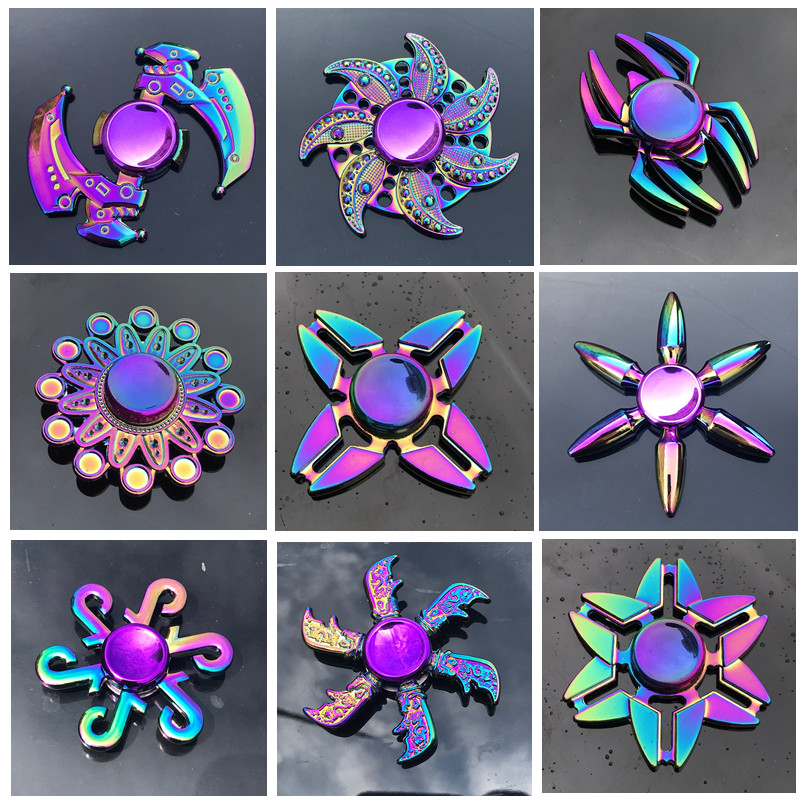 New Zinc Alloy Colorful Fidget - Fidget Spinner Bearing ulasan dan harga