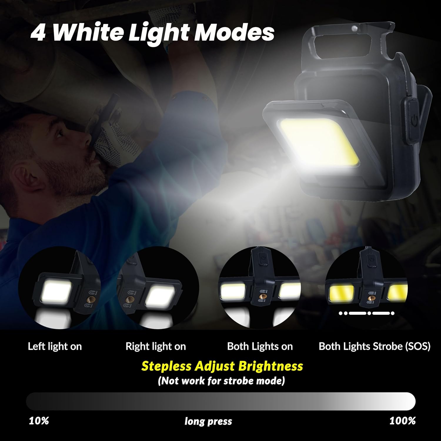 Mini Flashlight Keychain Light - Keychain Flashlight ulasan dan harga
