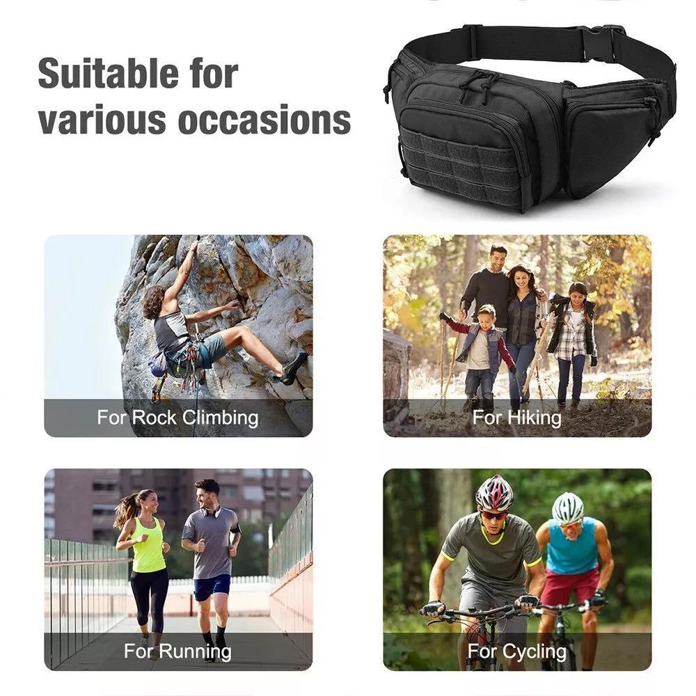 Tactical Fanny Pack for Men Co - Edc Carry Pistols ulasan dan harga