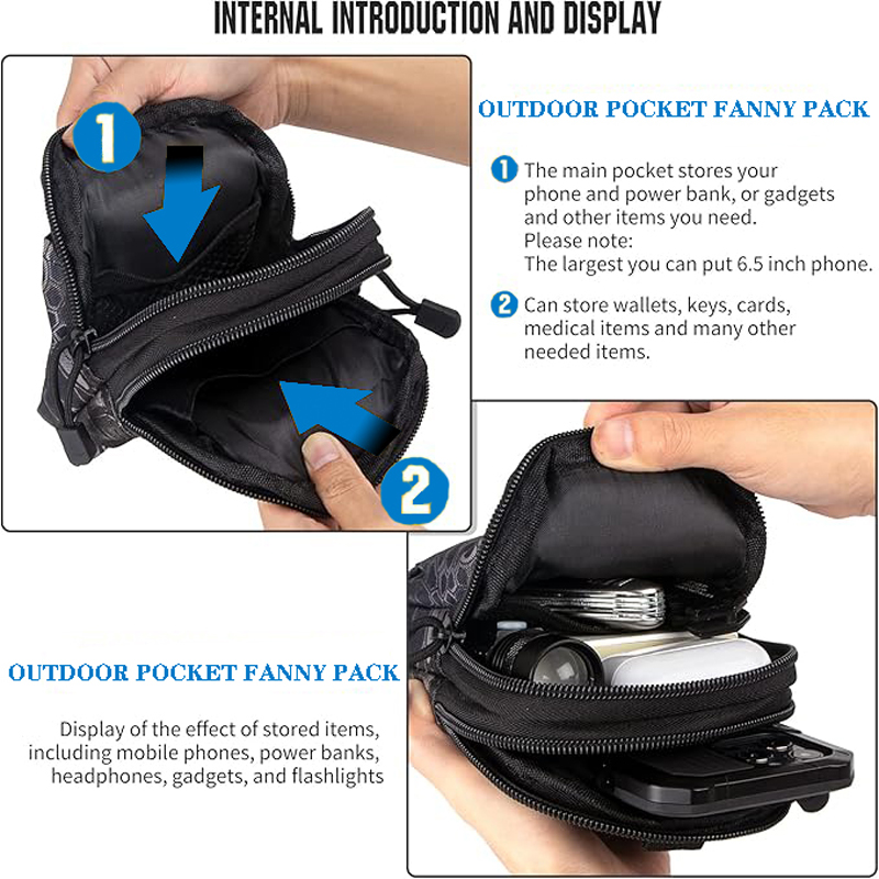 Universal EDC Tactical Molle P - Edc Carry Bag ulasan dan harga
